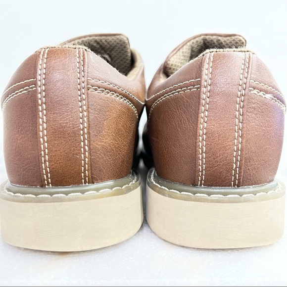 Vintage Lugz by NY Lug Co Banyan Men's Shoes Lo Low Oxford Roamer Boot Brown Tan - Picture 5 of 7